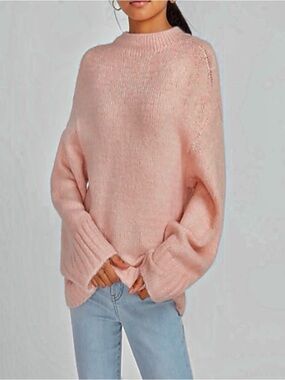 EXPRESS Cozy Mock Neck Tunic Sweater - New With Tags
